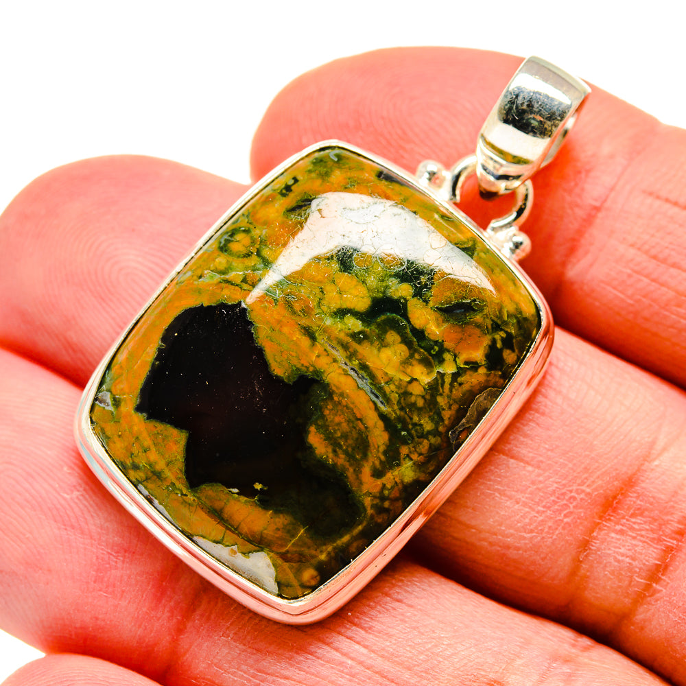 Rainforest Opal Pendants handcrafted by Anasilvercos - PD742507