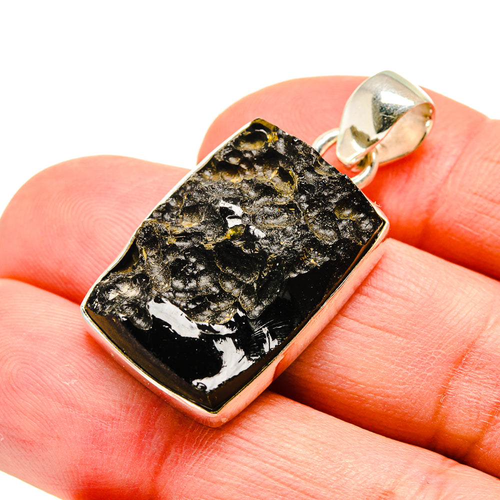 Tektite Pendants handcrafted by Anasilvercos - PD742517