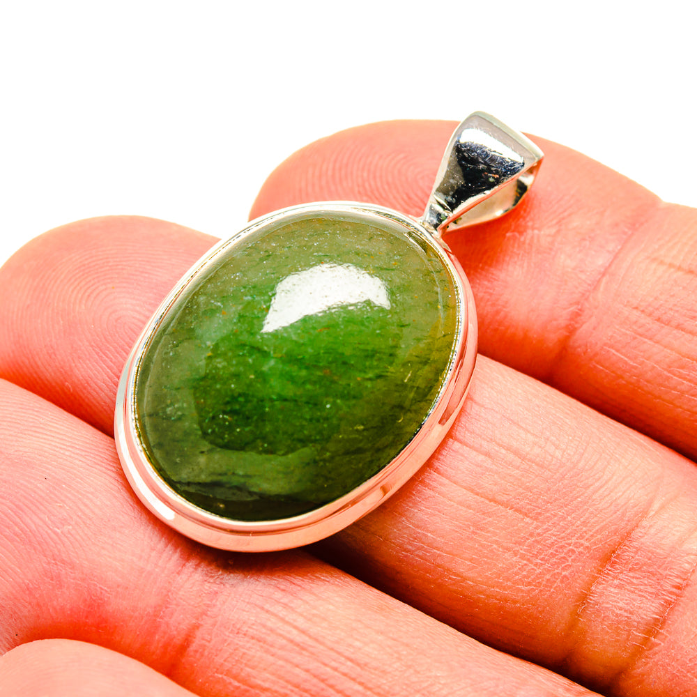 Green Aventurine Pendants handcrafted by Anasilvercos - PD742533