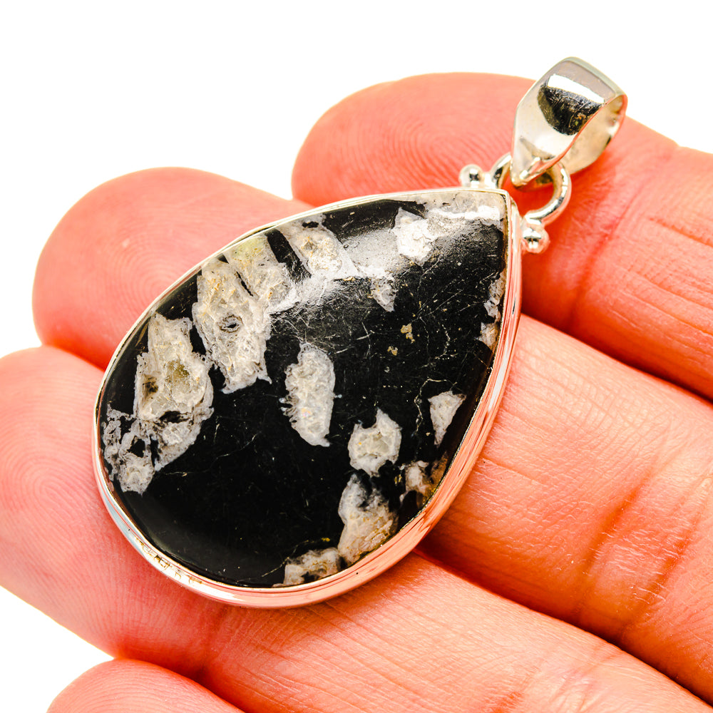 Chinese Writing Stone Pendants handcrafted by Anasilvercos - PD742830