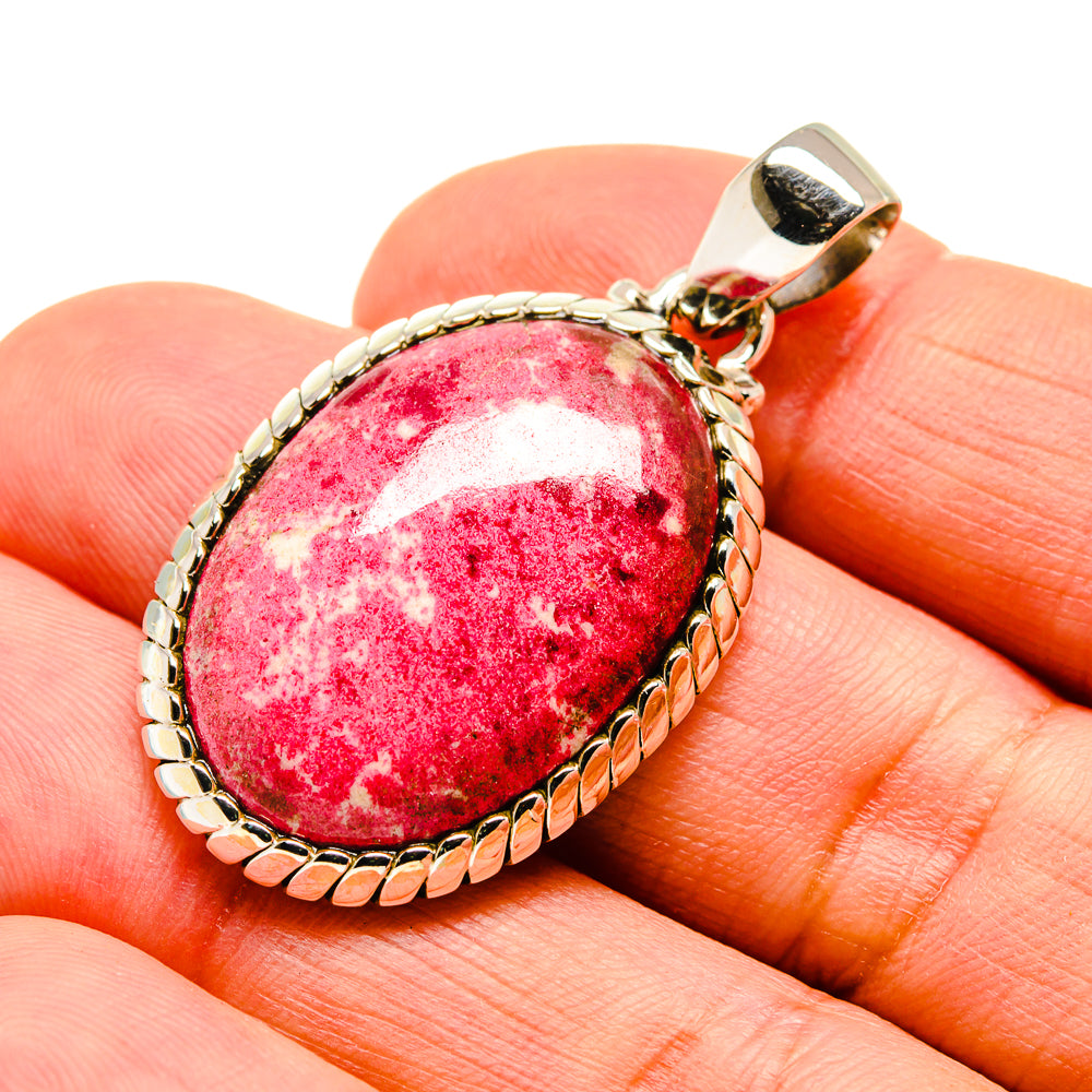 Thulite Pendants handcrafted by Anasilvercos - PD742959