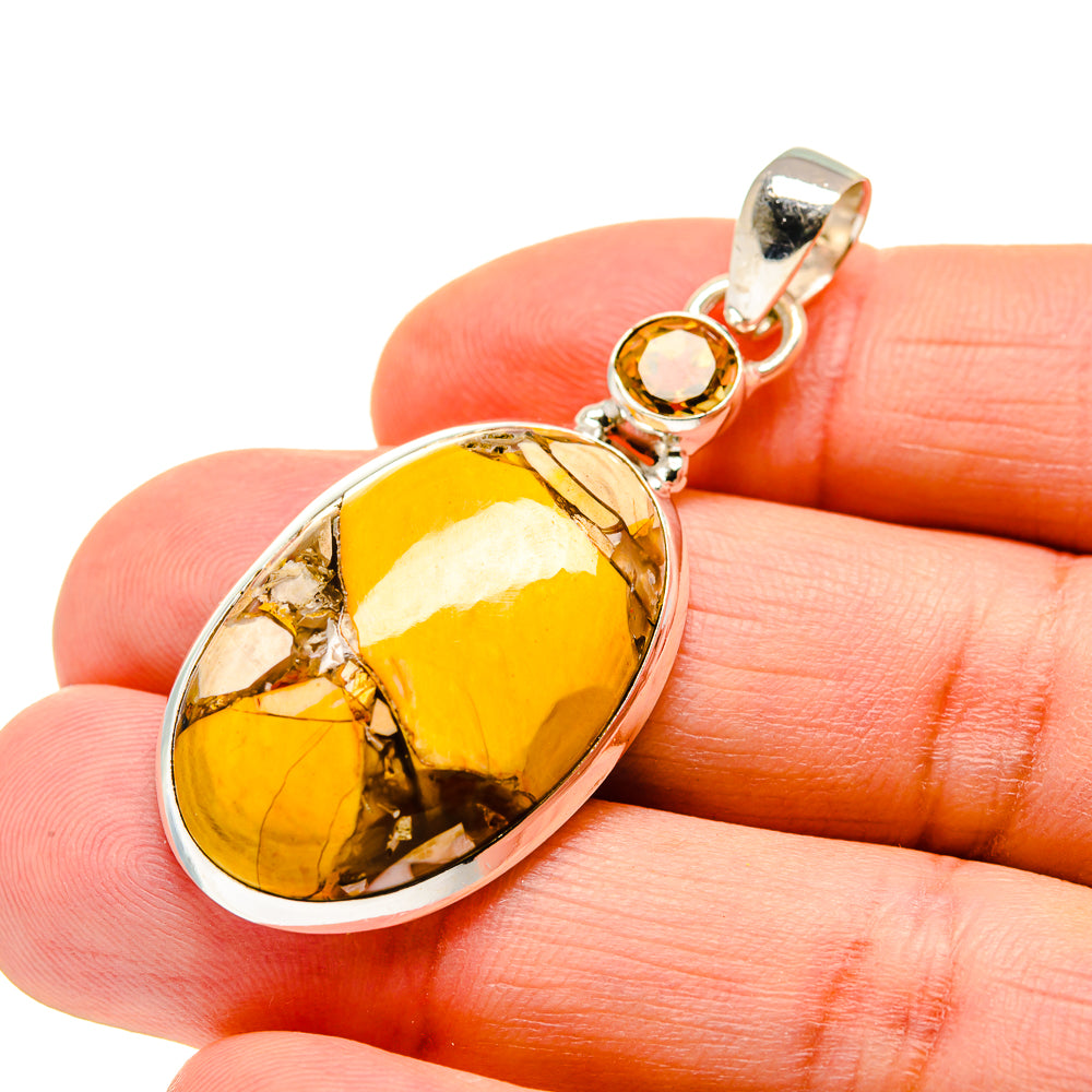 Brecciated Mookaite Pendants handcrafted by Anasilvercos - PD743119