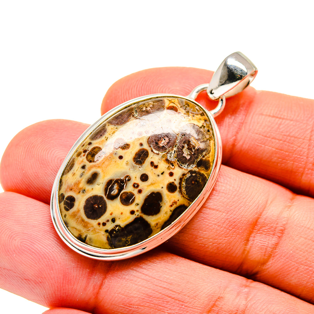 Poppy Jasper Pendants handcrafted by Anasilvercos - PD743134