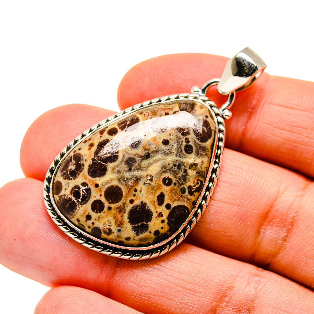Poppy Jasper Pendants handcrafted by Anasilvercos - PD743155