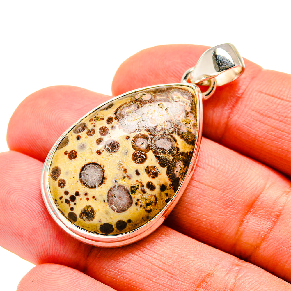 Poppy Jasper Pendants handcrafted by Anasilvercos - PD743253