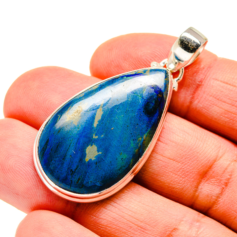 Chrysocolla Pendants handcrafted by Anasilvercos - PD743278
