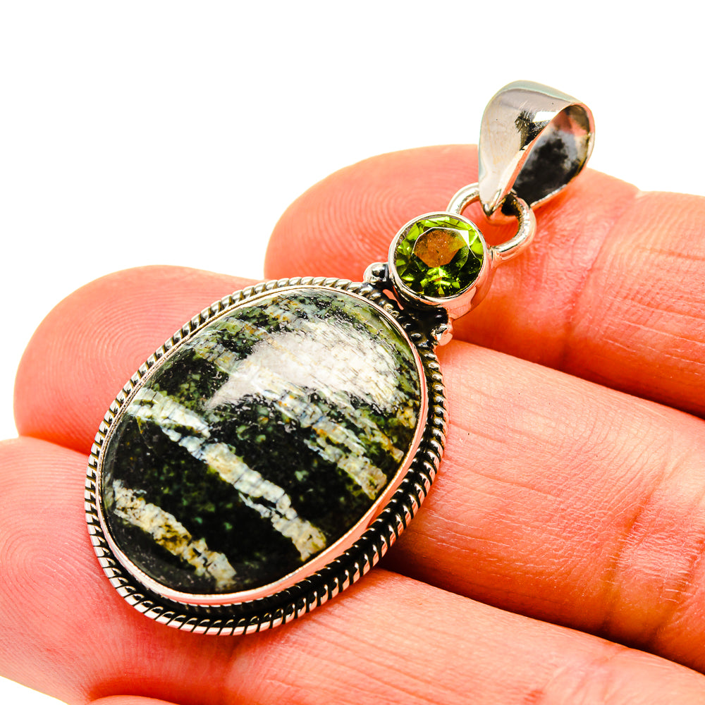 Lizard Jasper Pendants handcrafted by Anasilvercos - PD743345
