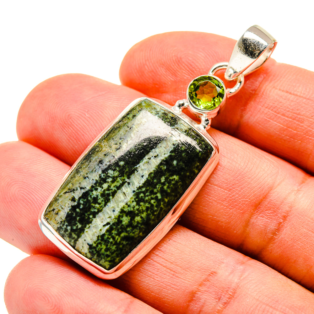 Lizard Jasper Pendants handcrafted by Anasilvercos - PD743387