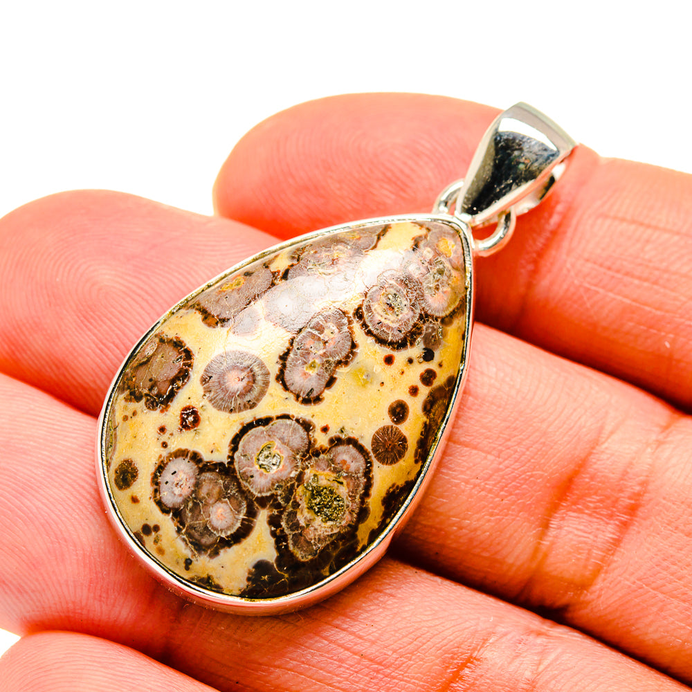 Poppy Jasper Pendants handcrafted by Anasilvercos - PD743419