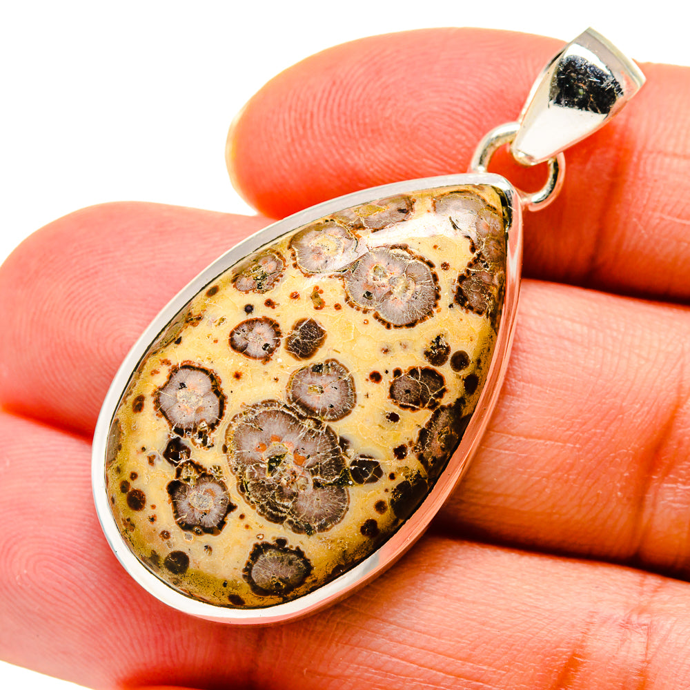 Poppy Jasper Pendants handcrafted by Anasilvercos - PD743609