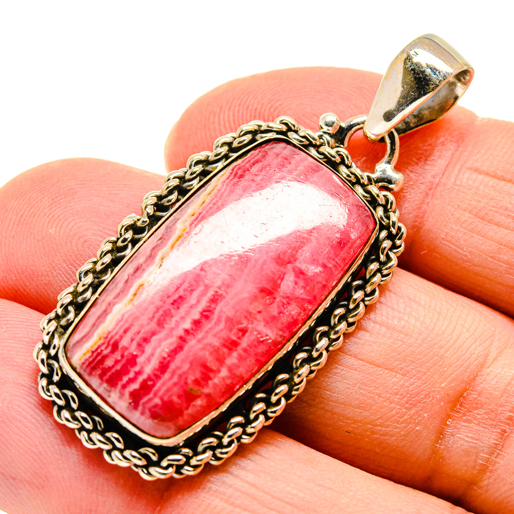 Rhodochrosite Pendants handcrafted by Anasilvercos - PD743781