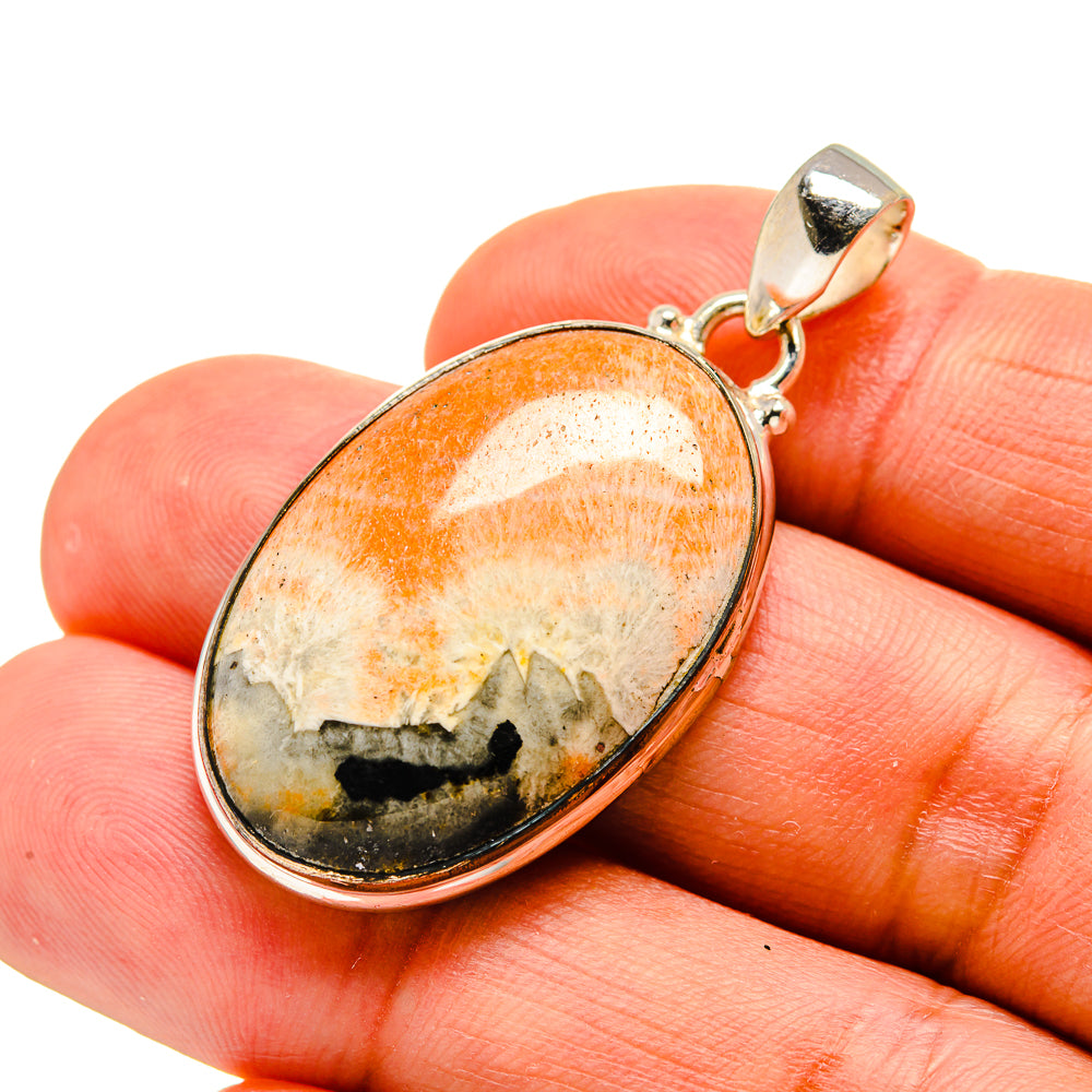 Scolecite Pendants handcrafted by Anasilvercos - PD743934