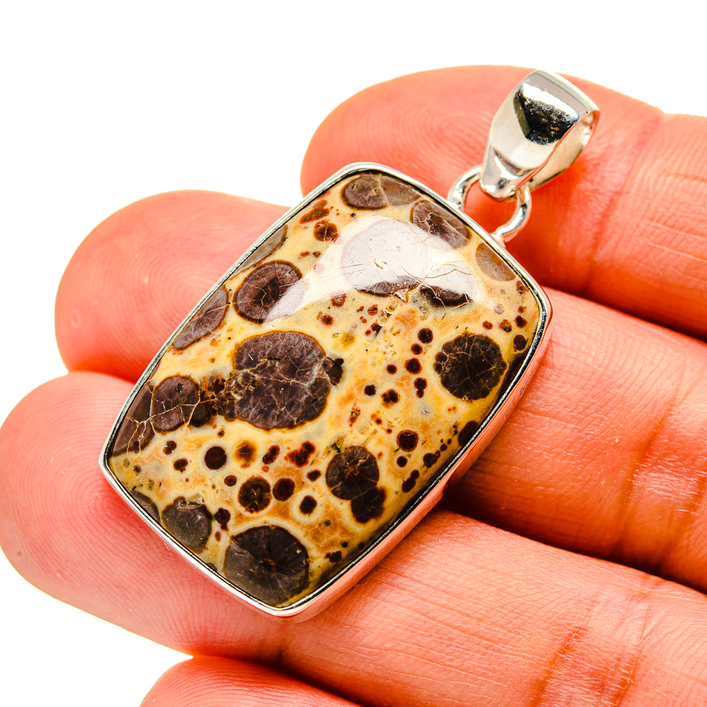 Poppy Jasper Pendants handcrafted by Anasilvercos - PD743940