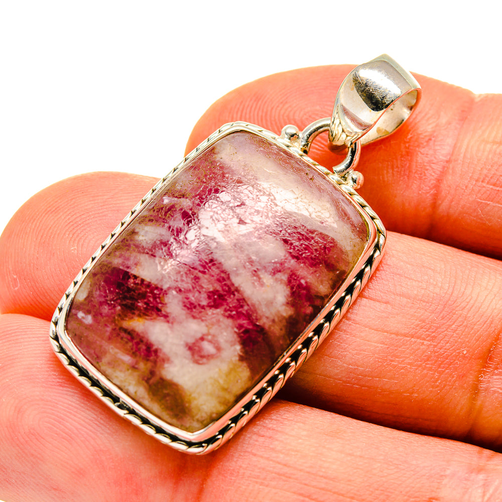 Lepidolite Pendants handcrafted by Anasilvercos - PD744028