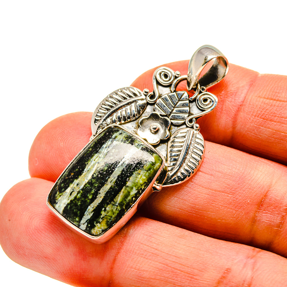Lizard Jasper Pendants handcrafted by Anasilvercos - PD744032