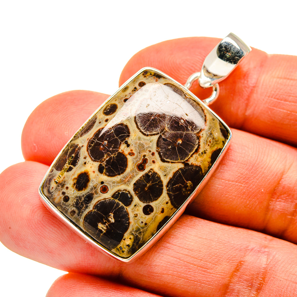 Poppy Jasper Pendants handcrafted by Anasilvercos - PD744042