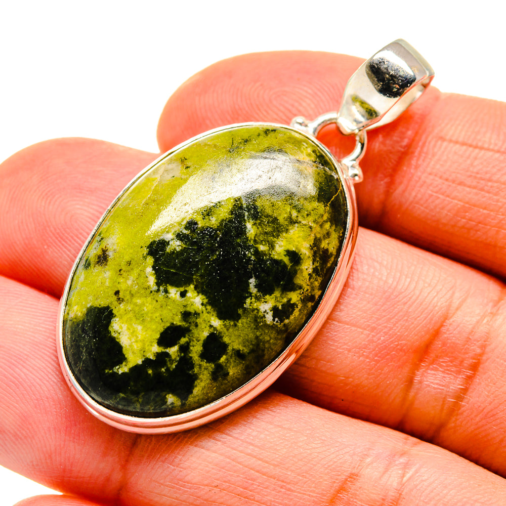 Rainforest Jasper Pendants handcrafted by Anasilvercos - PD744151