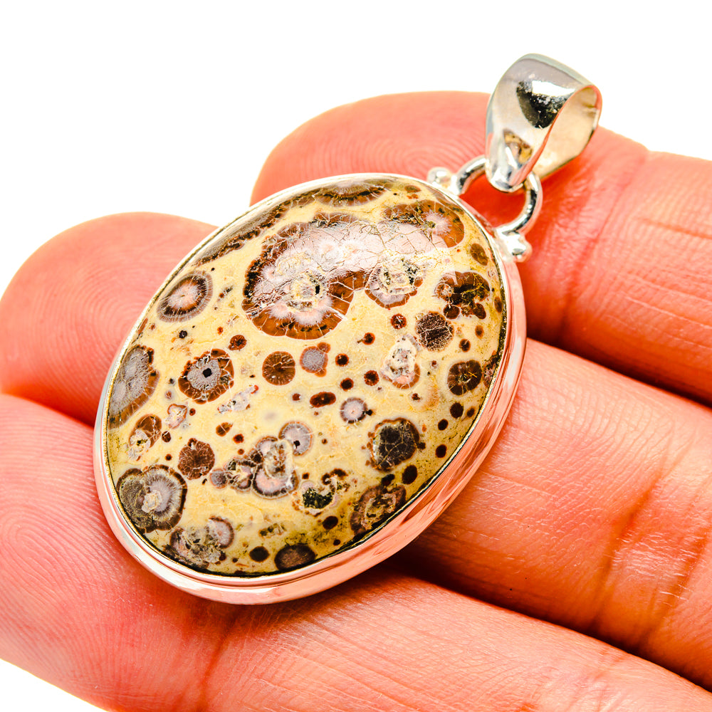 Poppy Jasper Pendants handcrafted by Anasilvercos - PD744156