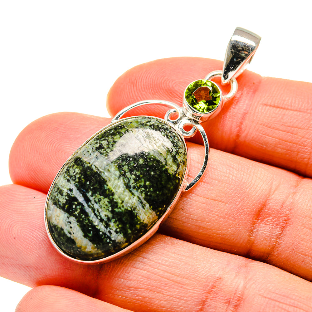 Lizard Jasper Pendants handcrafted by Anasilvercos - PD744228