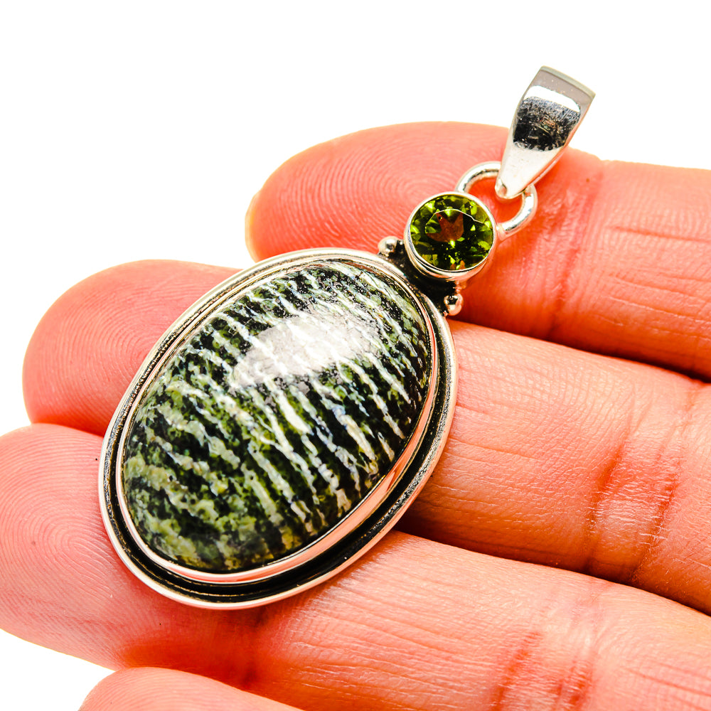 Lizard Jasper Pendants handcrafted by Anasilvercos - PD744229
