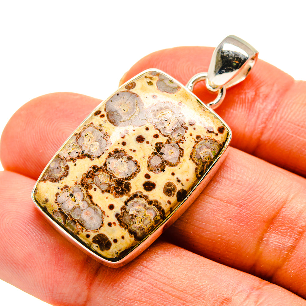 Poppy Jasper Pendants handcrafted by Anasilvercos - PD744319