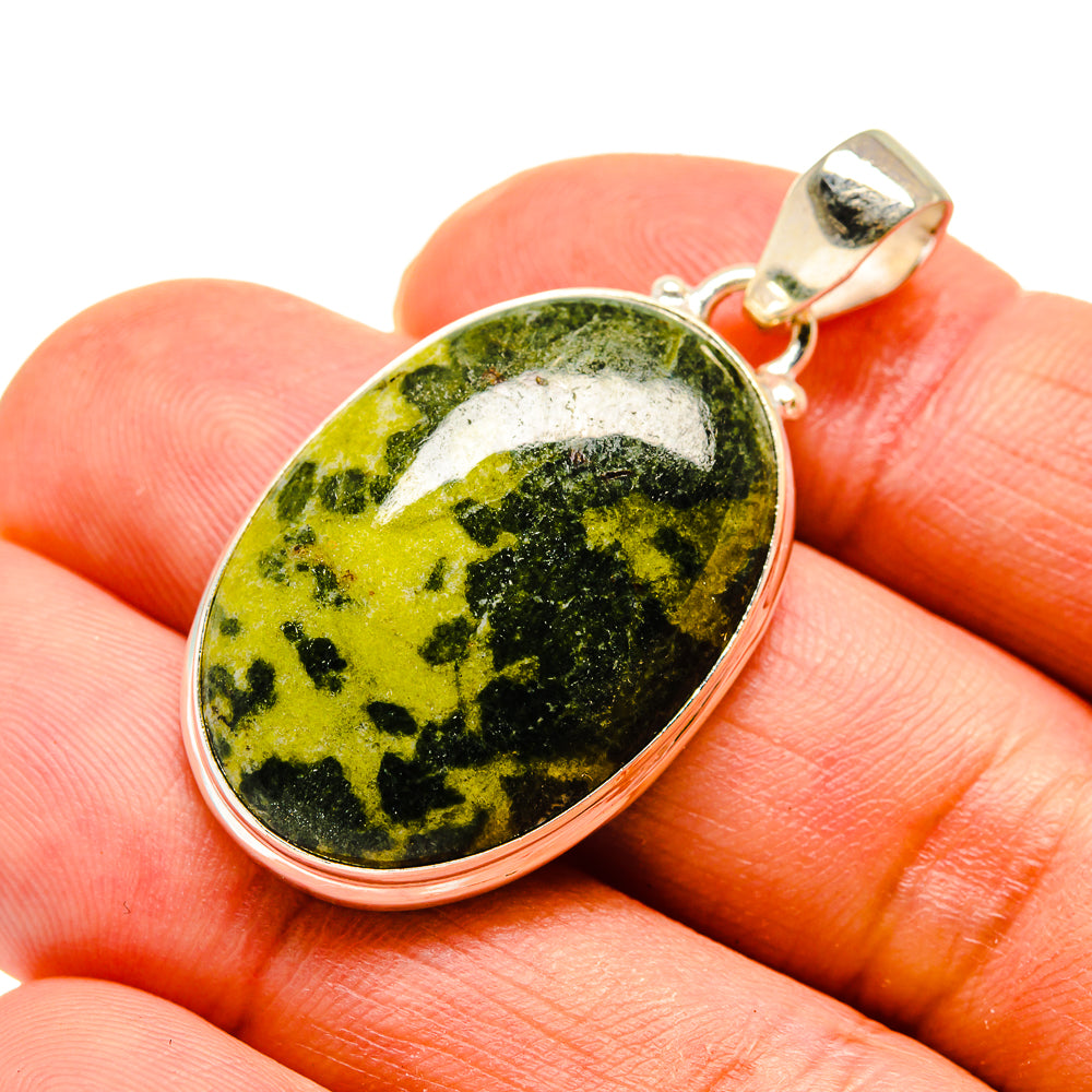 Rainforest Jasper Pendants handcrafted by Anasilvercos - PD744320