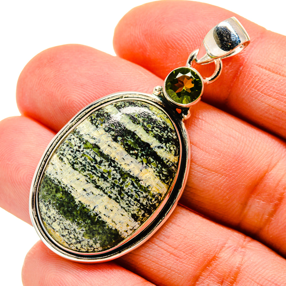Lizard Jasper Pendants handcrafted by Anasilvercos - PD744382