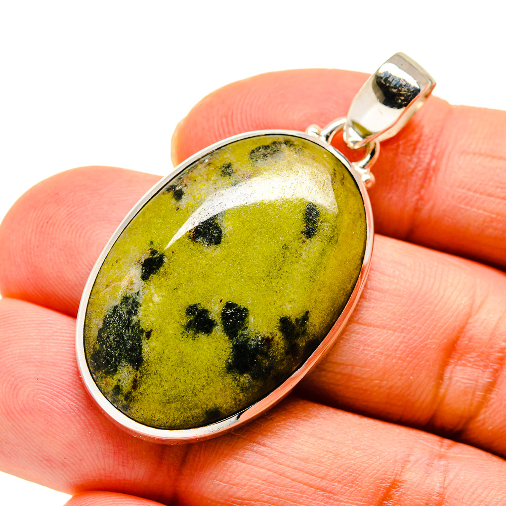 Rainforest Jasper Pendants handcrafted by Anasilvercos - PD744426