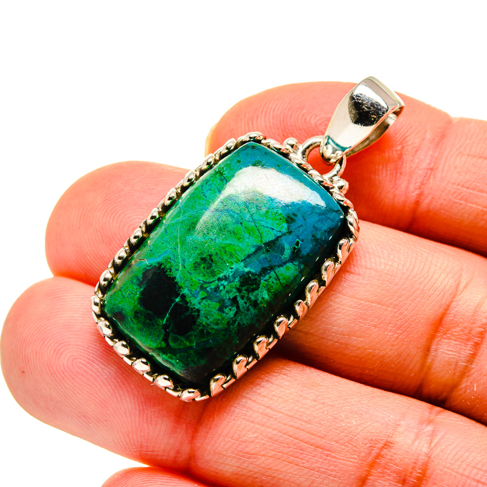 Chrysocolla Pendants handcrafted by Anasilvercos - PD744543