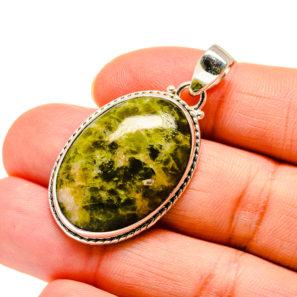 Rainforest Jasper Pendants handcrafted by Anasilvercos - PD744669