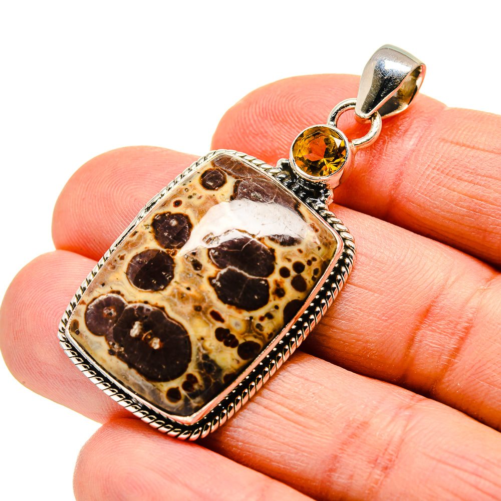 Poppy Jasper Pendants handcrafted by Anasilvercos - PD744757