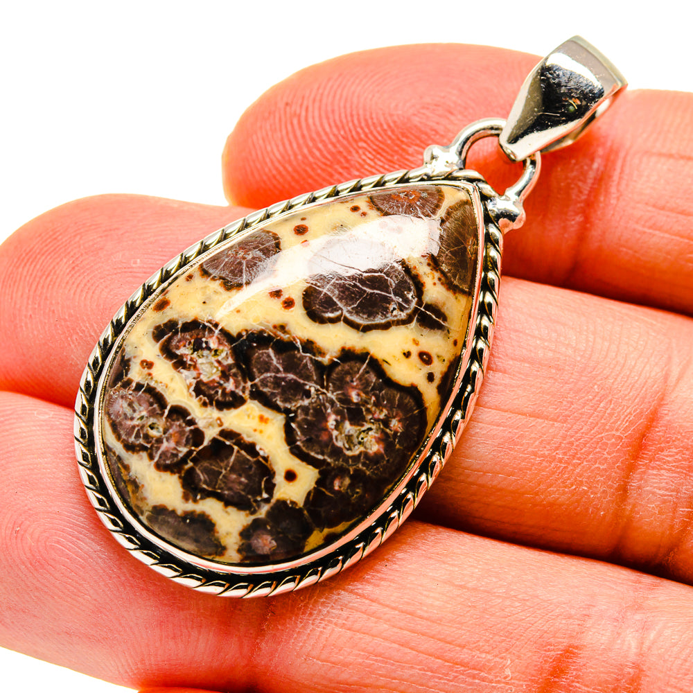 Poppy Jasper Pendants handcrafted by Anasilvercos - PD744790