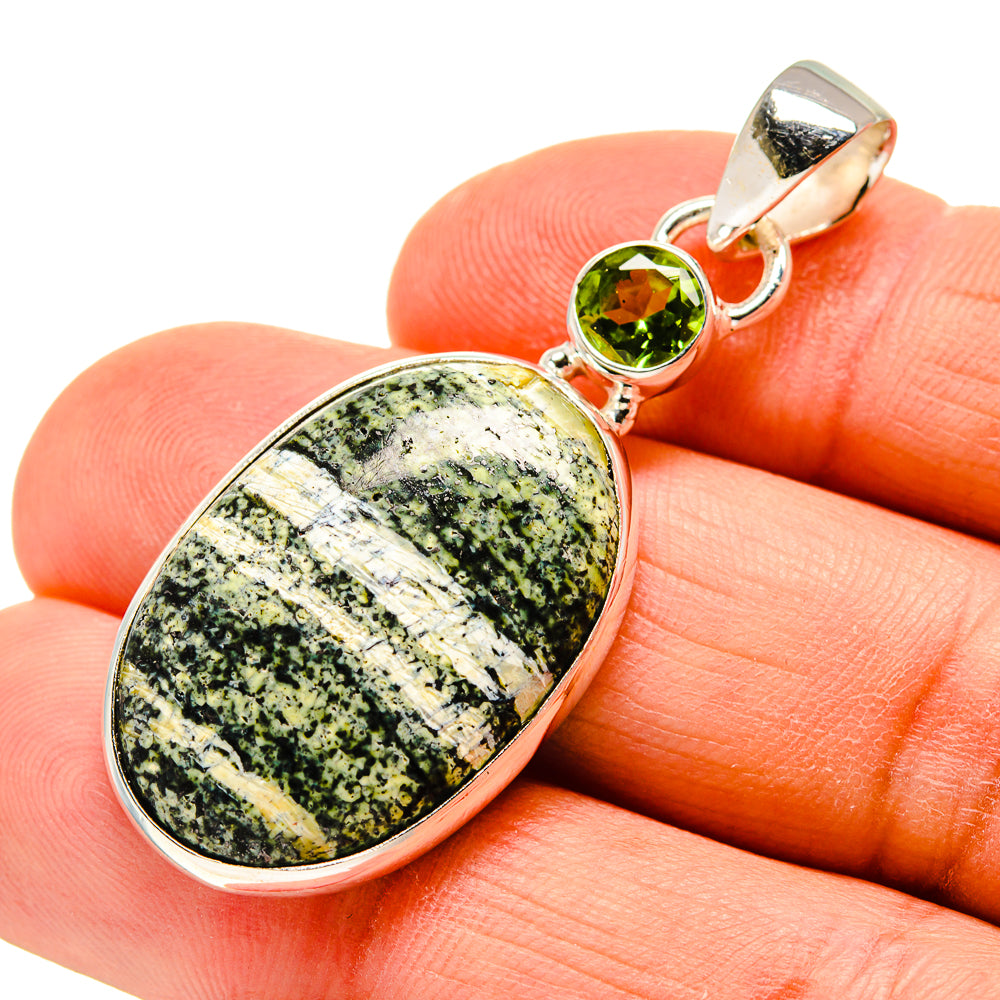 Lizard Jasper Pendants handcrafted by Anasilvercos - PD744843
