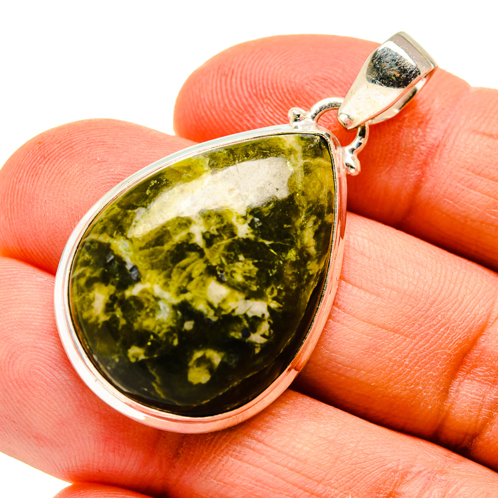 Rainforest Jasper Pendants handcrafted by Anasilvercos - PD744861