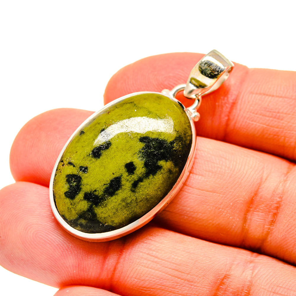Rainforest Jasper Pendants handcrafted by Anasilvercos - PD744938