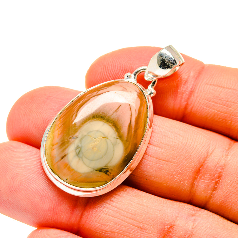 Willow Creek Jasper Pendants handcrafted by Anasilvercos - PD744980