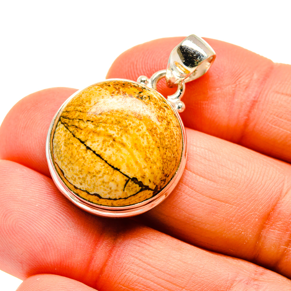 Picture Jasper Pendants handcrafted by Anasilvercos - PD744994
