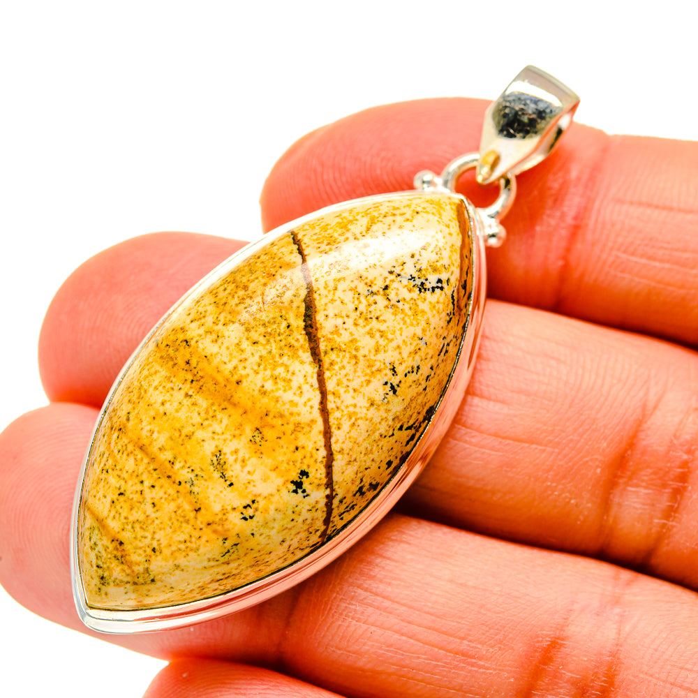 Picture Jasper Pendants handcrafted by Anasilvercos - PD745029