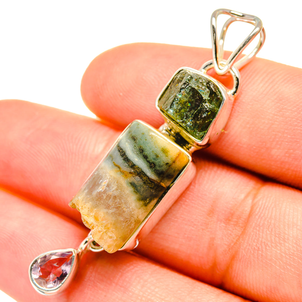 Ocean Jasper Pendants handcrafted by Anasilvercos - PD7452