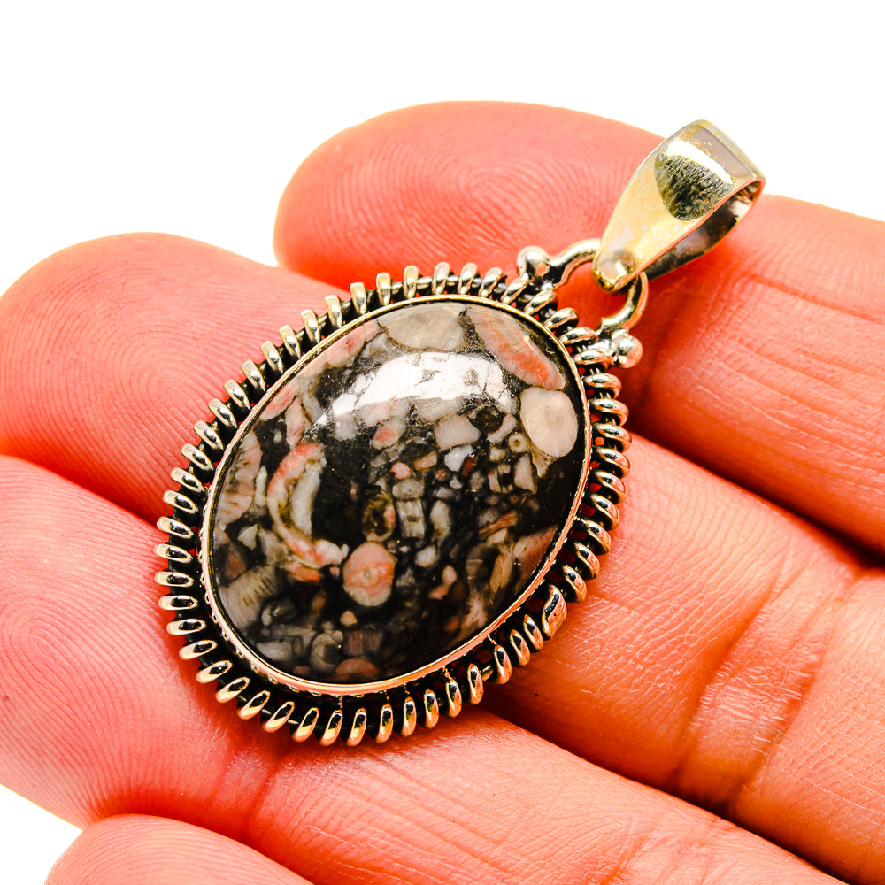 Crinoid Fossil Pendants handcrafted by Anasilvercos - PD745238