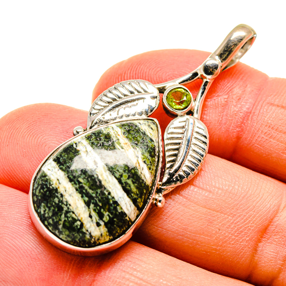 Lizard Jasper Pendants handcrafted by Anasilvercos - PD745329