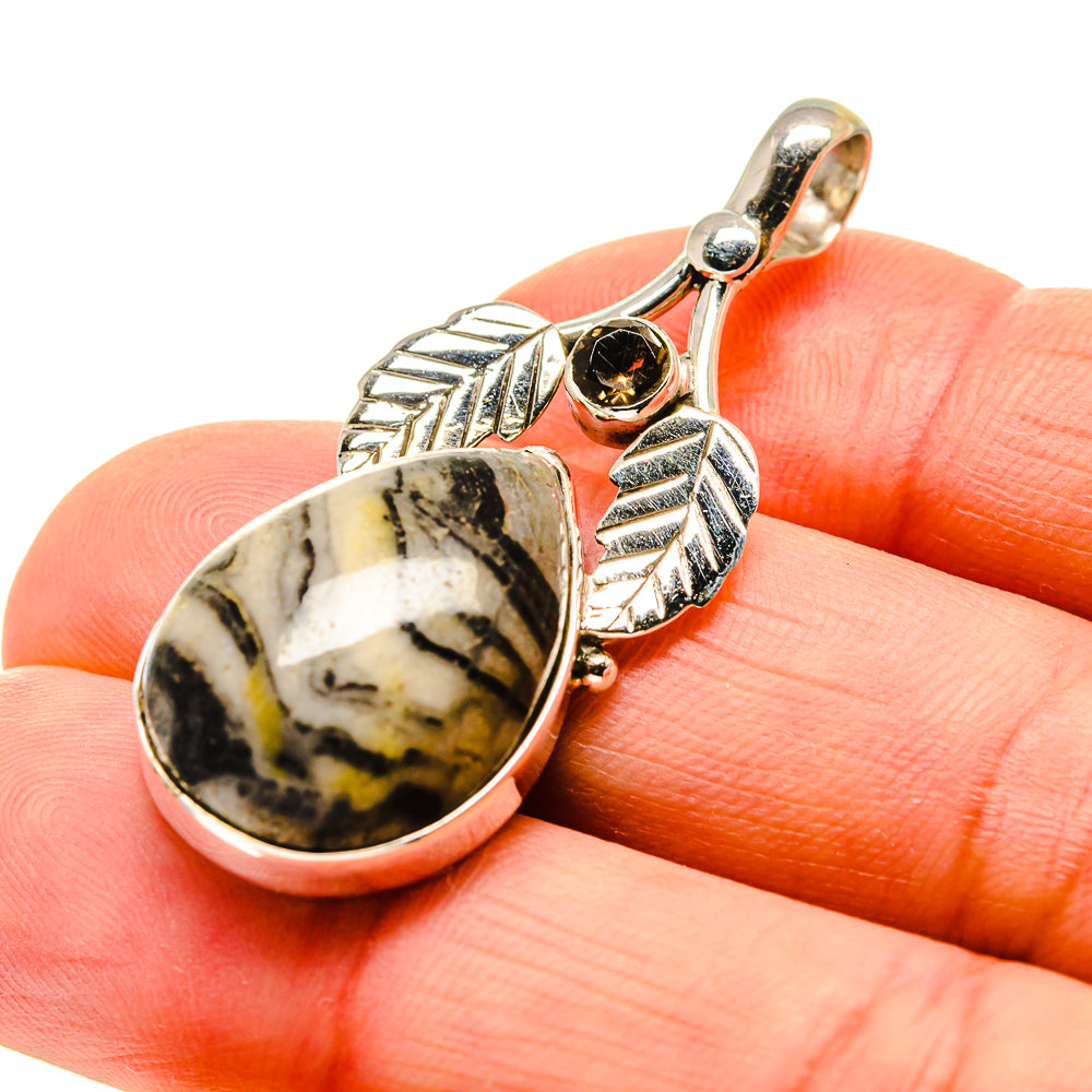 Zebra Jasper Pendants handcrafted by Anasilvercos - PD745632