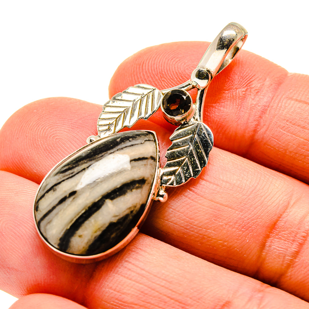 Zebra Jasper Pendants handcrafted by Anasilvercos - PD745645