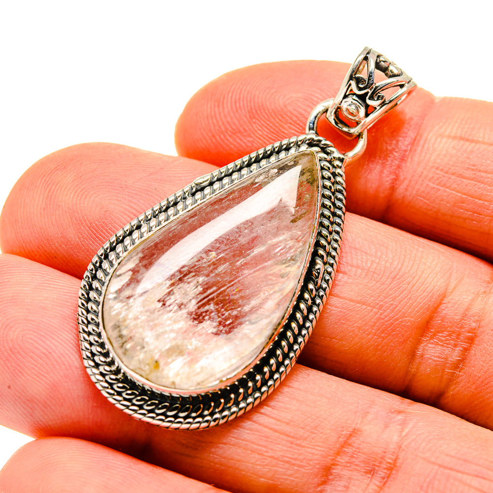 Rainbow Moonstone Pendants handcrafted by Anasilvercos - PD745664