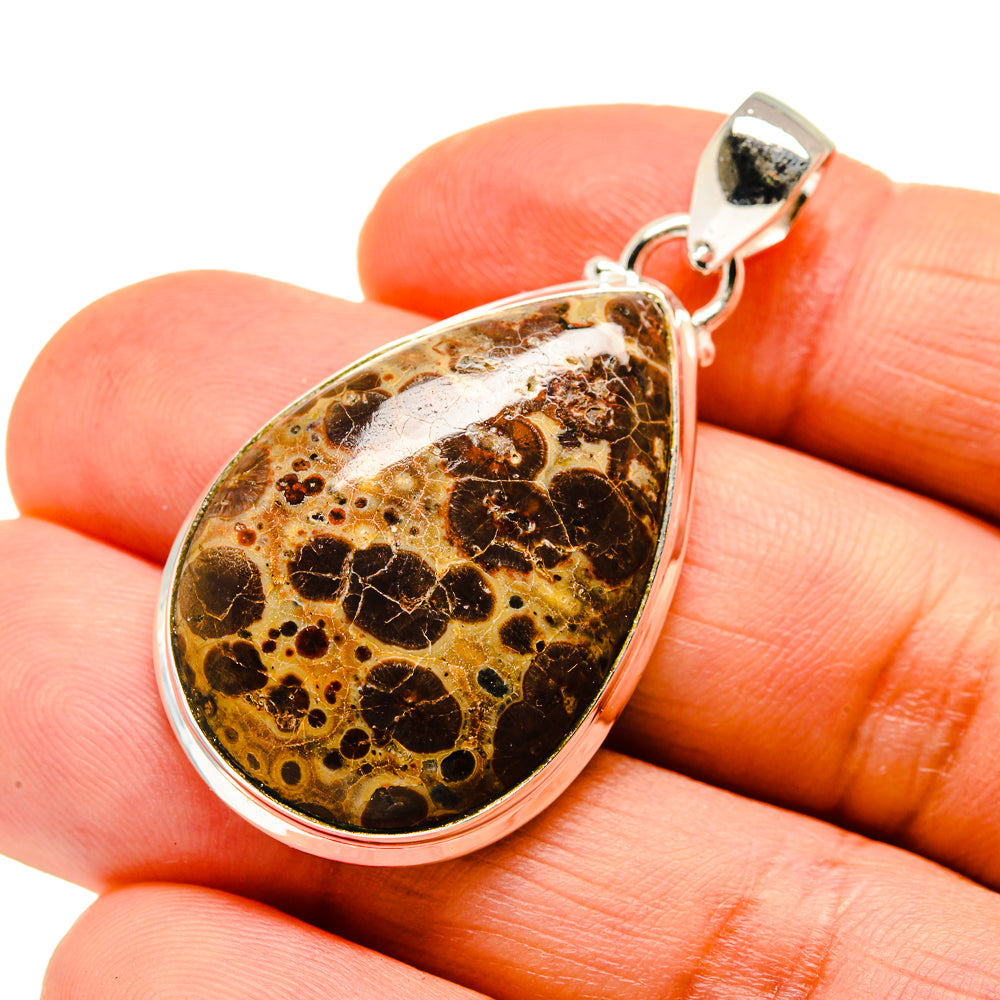 Poppy Jasper Pendants handcrafted by Anasilvercos - PD745676