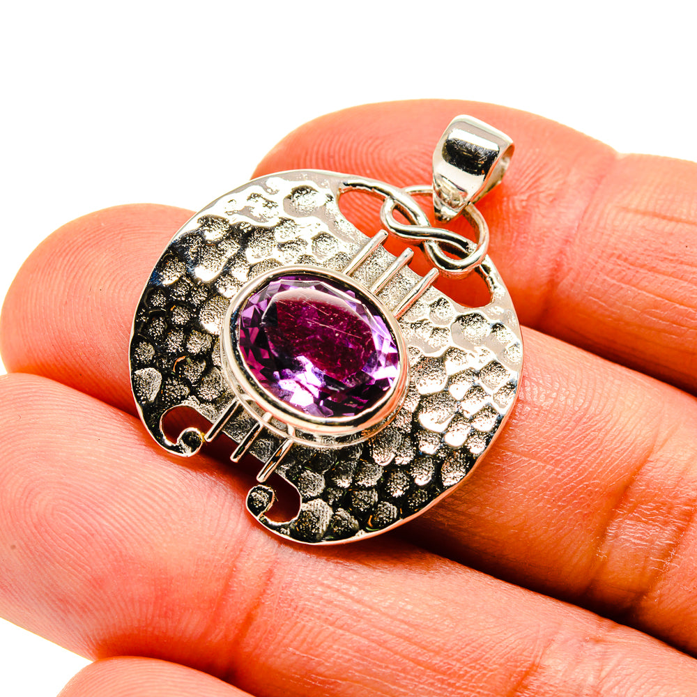 Amethyst Pendants handcrafted by Anasilvercos - PD745709
