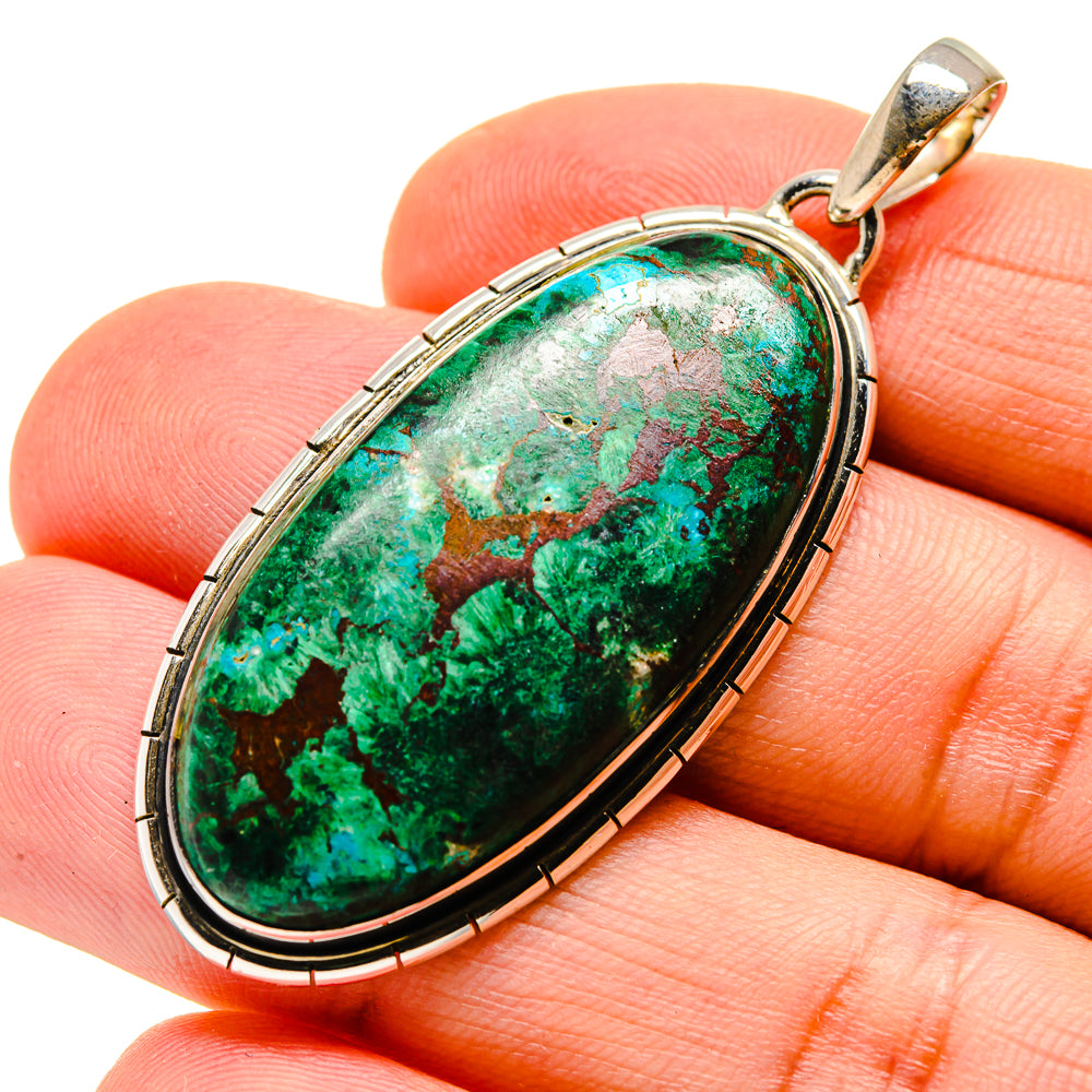 Chrysocolla Pendants handcrafted by Anasilvercos - PD745750