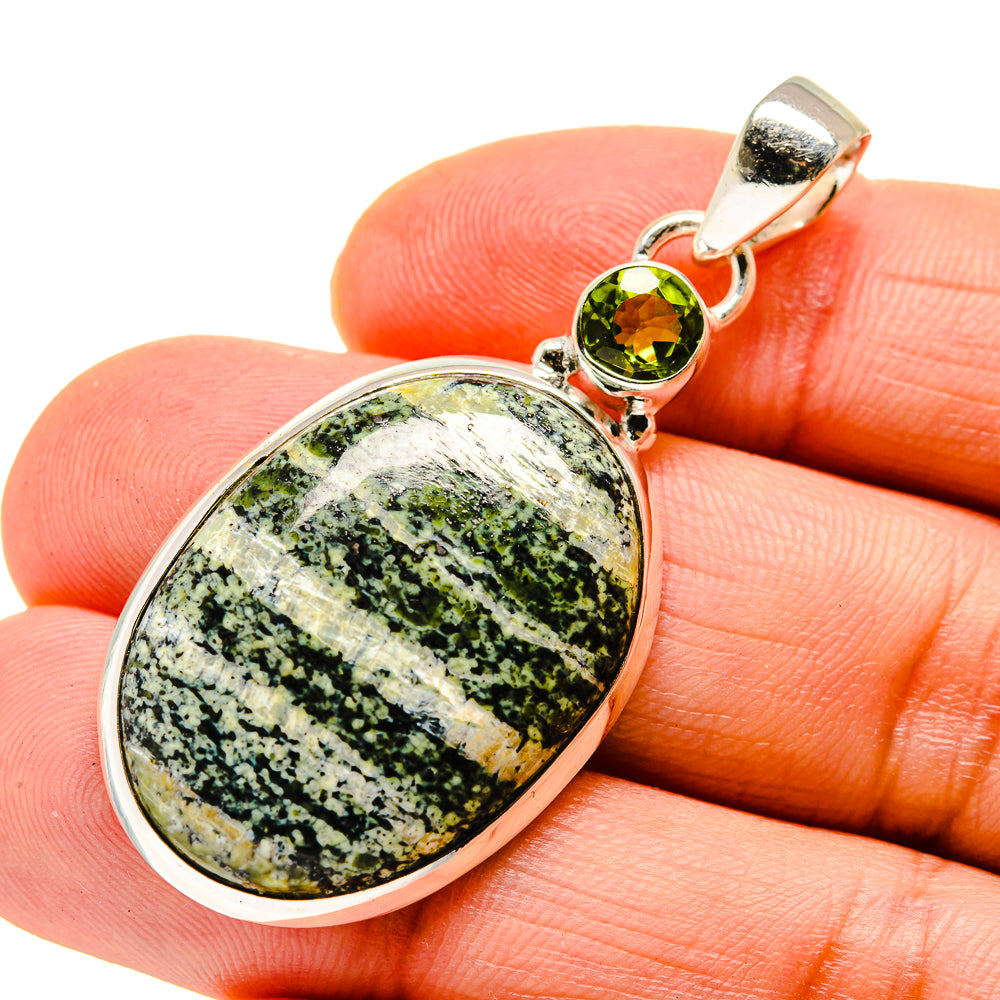 Lizard Jasper Pendants handcrafted by Anasilvercos - PD745759