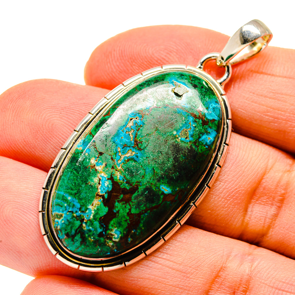 Chrysocolla Pendants handcrafted by Anasilvercos - PD745820