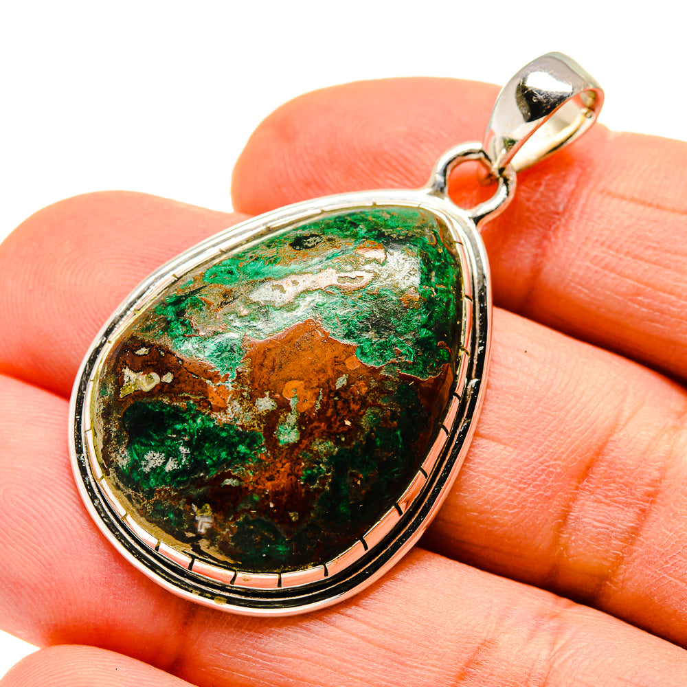 Chrysocolla Pendants handcrafted by Anasilvercos - PD745967